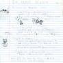 PonyNotes - Database Design, 4/9/2013