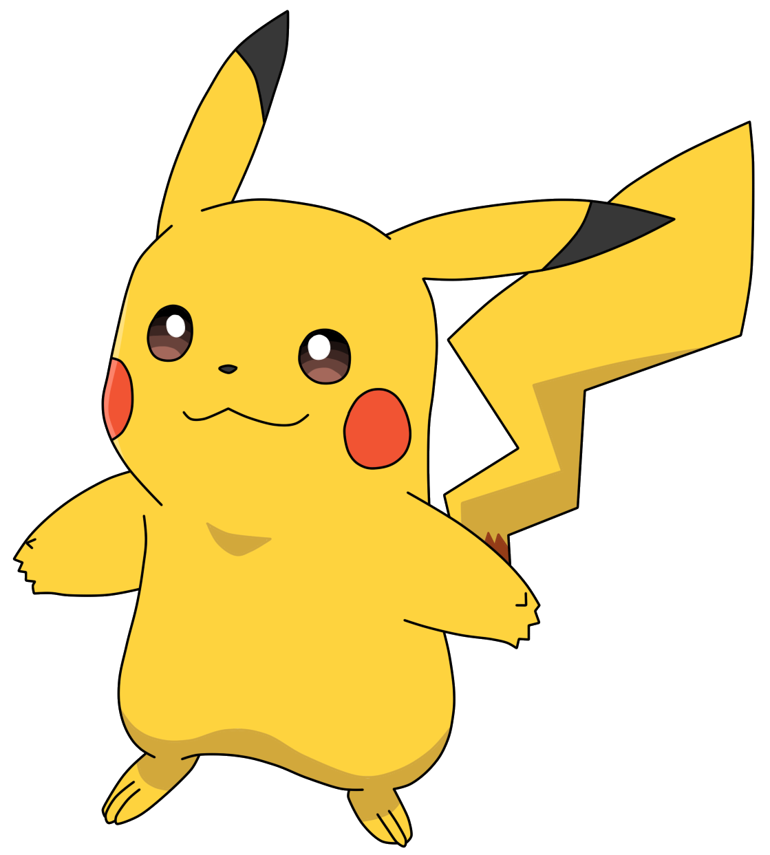 Pikachu Vector Deviantart Pikachu (different artstyle) by Latis2454 on DeviantArt
