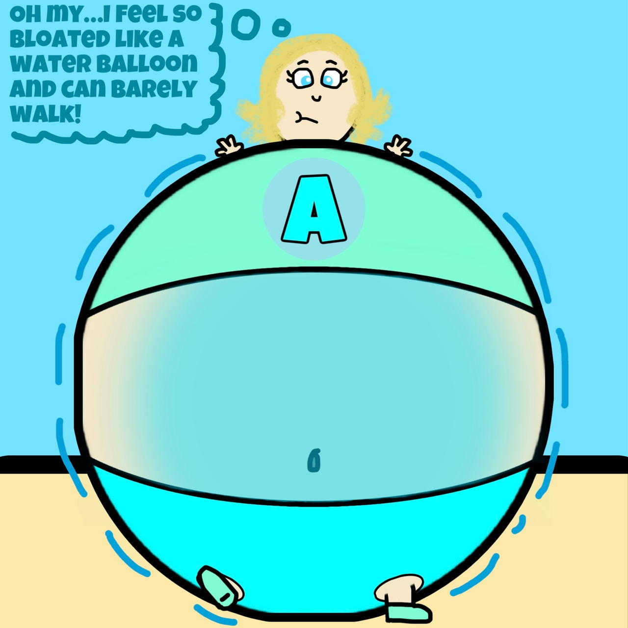 Ms. Aqualine's Sloshy Waddle by CriselleToonlesia on DeviantArt