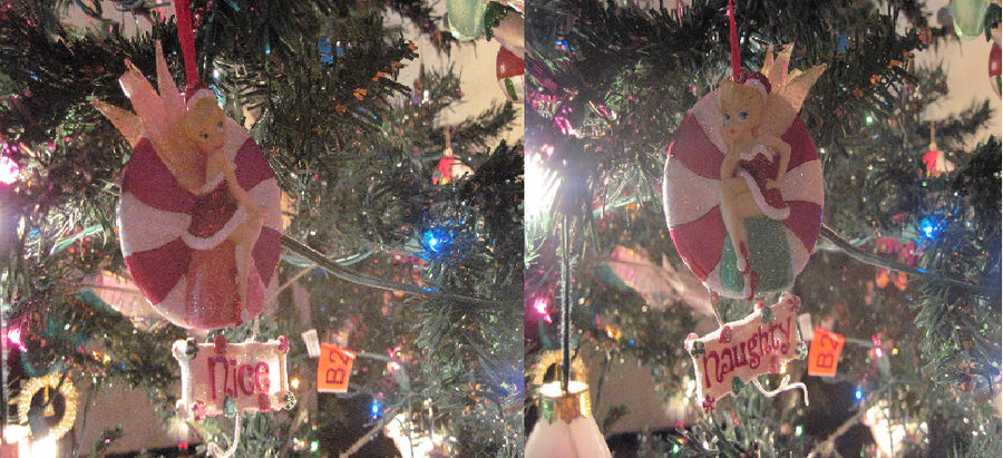 My Christmas Ornaments: Nice or Naughty?