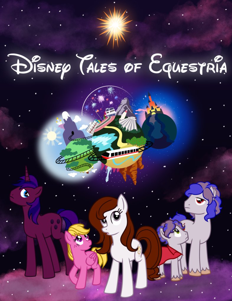 The Disney Tales of Equestria Cover Title