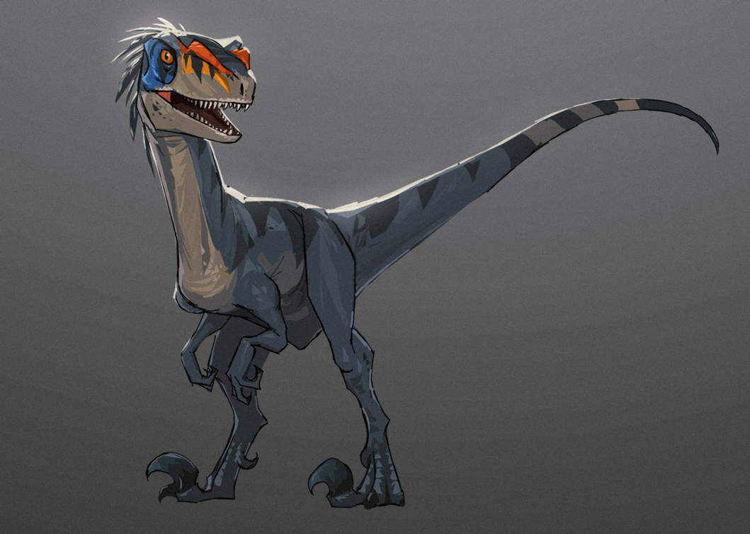Revenge Raptor Rebirth raptor by DA9813 on DeviantArt