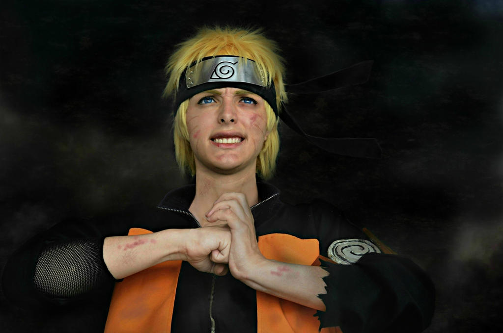 uzumaki naruto cosplay: Determined