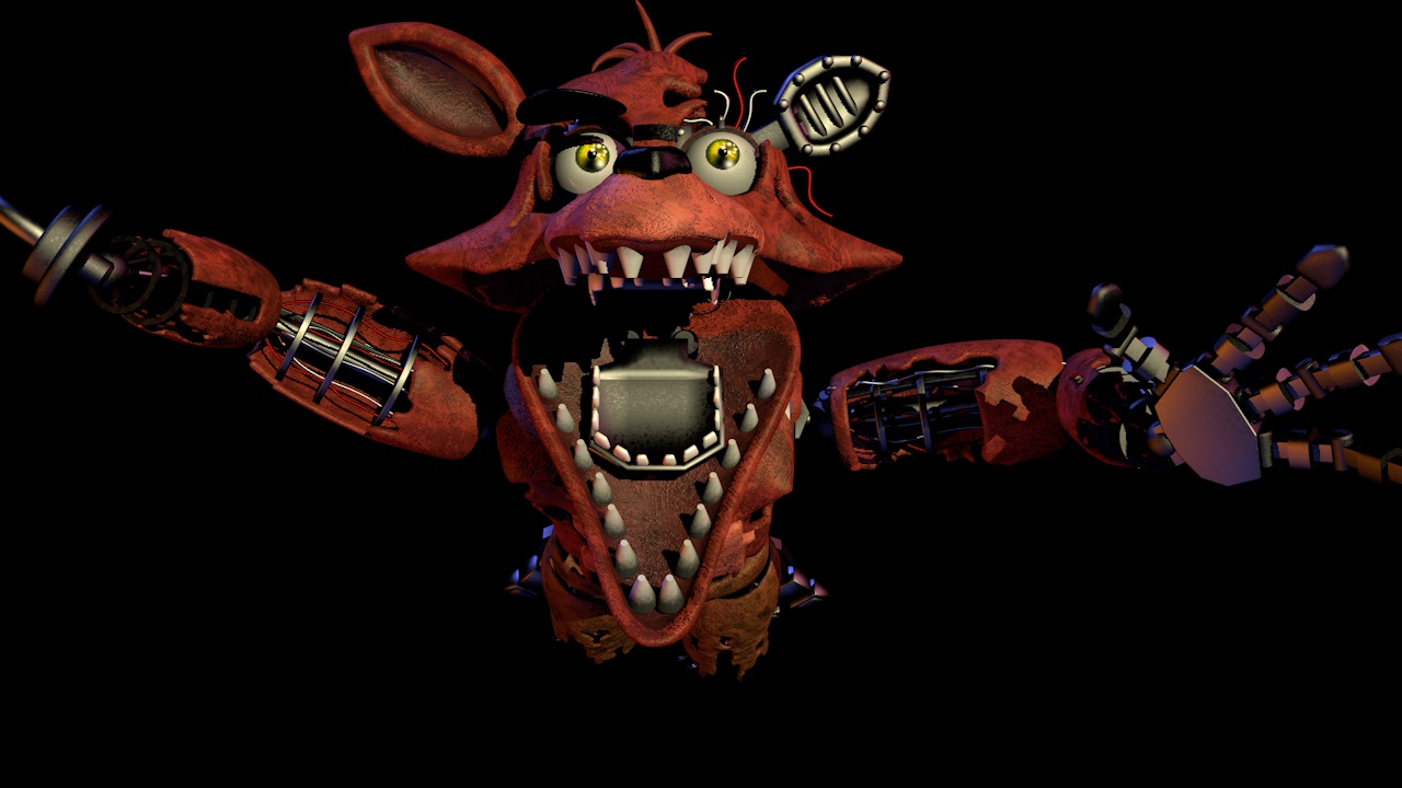 Withered Foxy Full Body by FnaFcontinued on DeviantArt