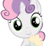 Sweetie belle and her milkshake :3