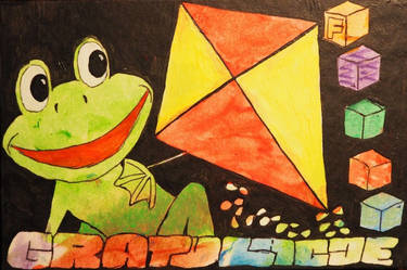 Congratulations Contrast Card - Frog