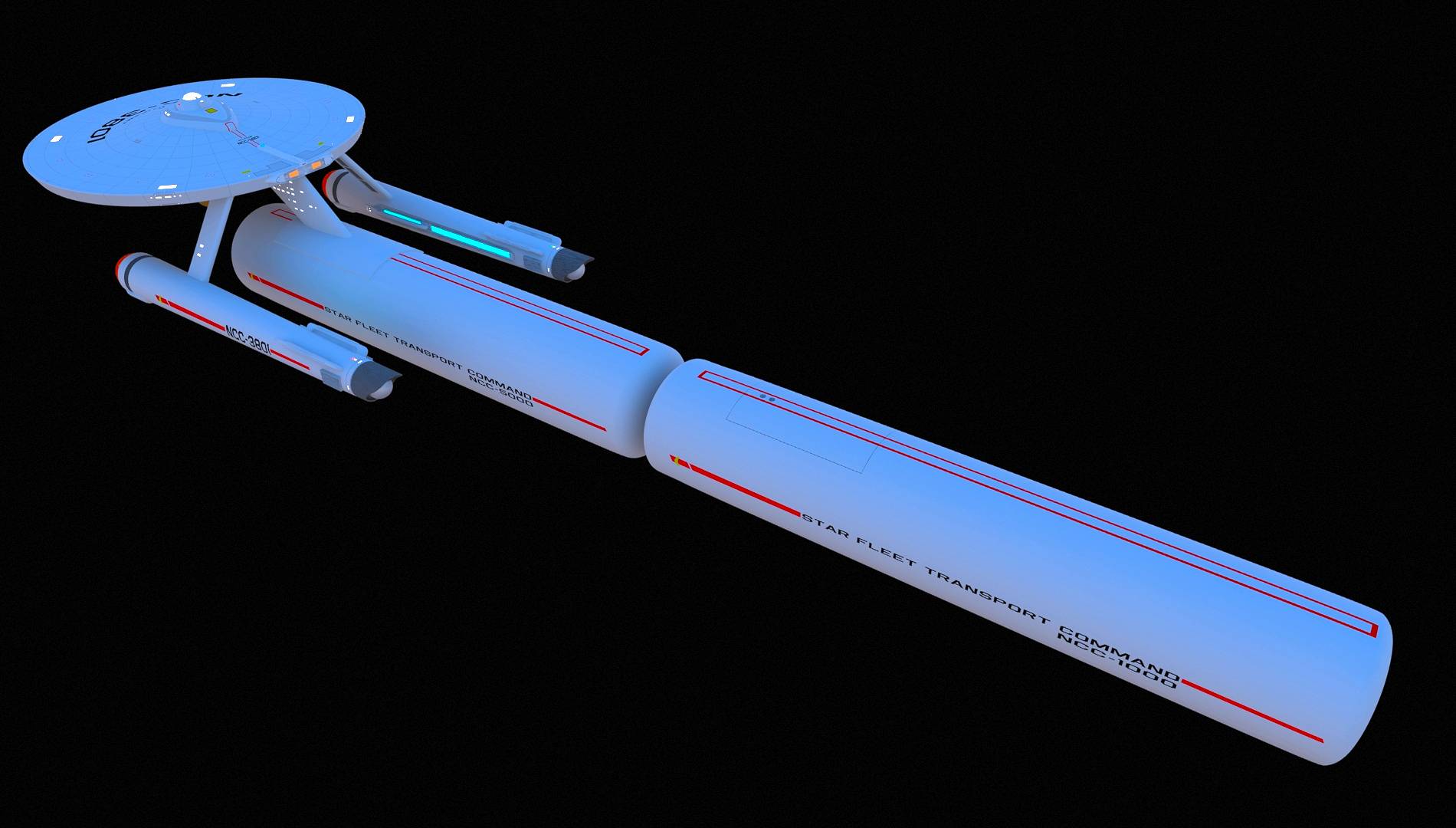 USS Ptolemy - WIP 3 by Greywolf-Starkiller