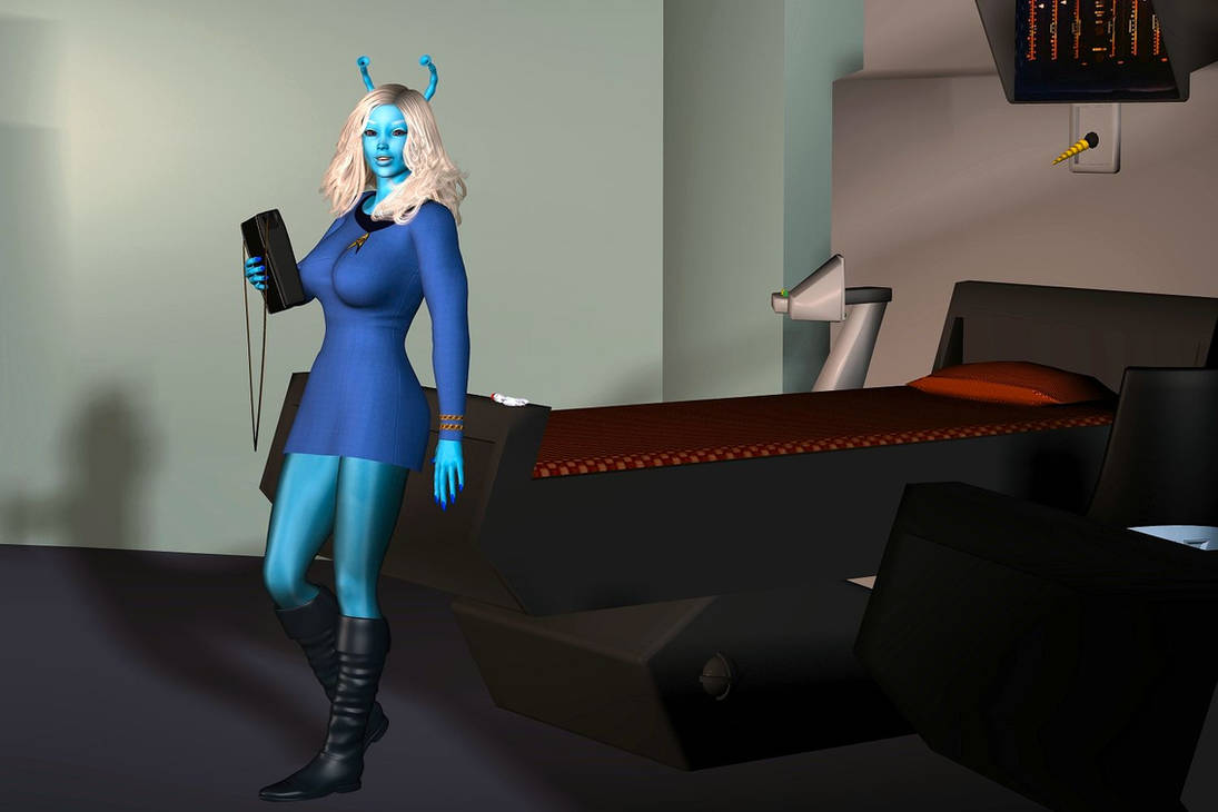 Doctor Sh'Kira by Greywolf-Starkiller