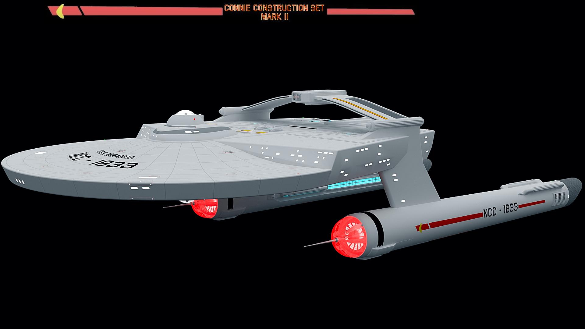 TOS USS Miranda by Greywolf-Starkiller