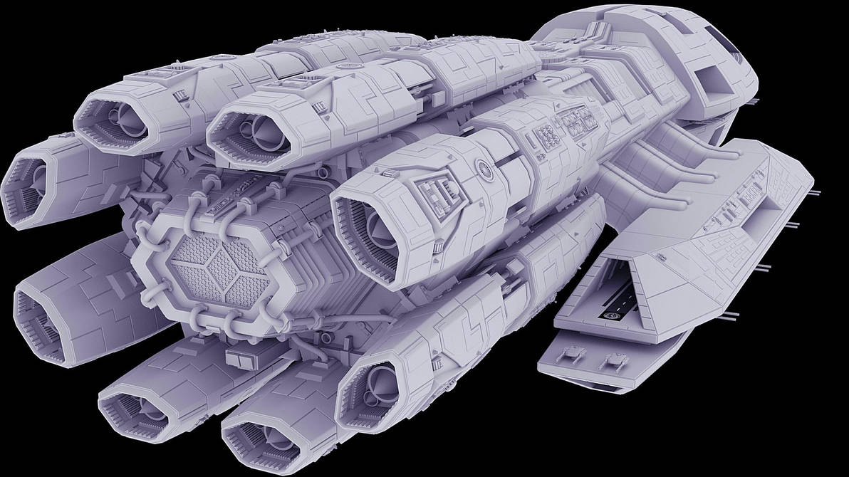 F3D-Kraken 28a - Detailing the Landing Bay Interio by Greywolf-Starkiller