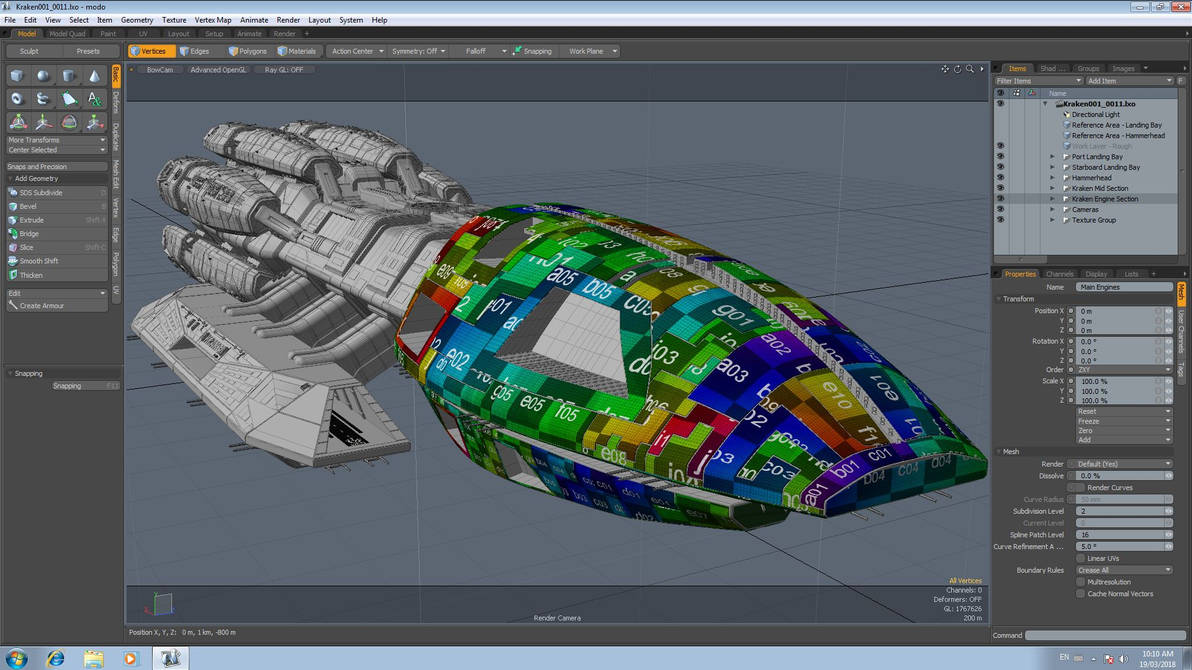 Kraken-UVmapping by Greywolf-Starkiller