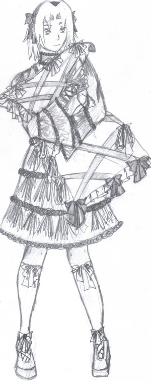 Gothic Lolita Sakura by witch2