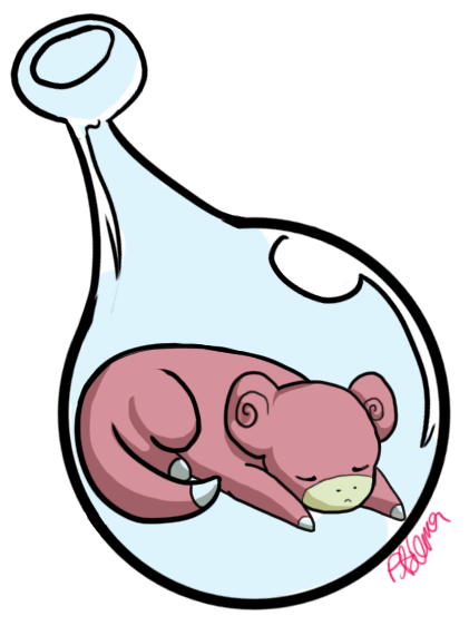 079 Slowpoke Bottle