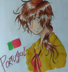 .: APH Portugal - First ever sketch :') :.