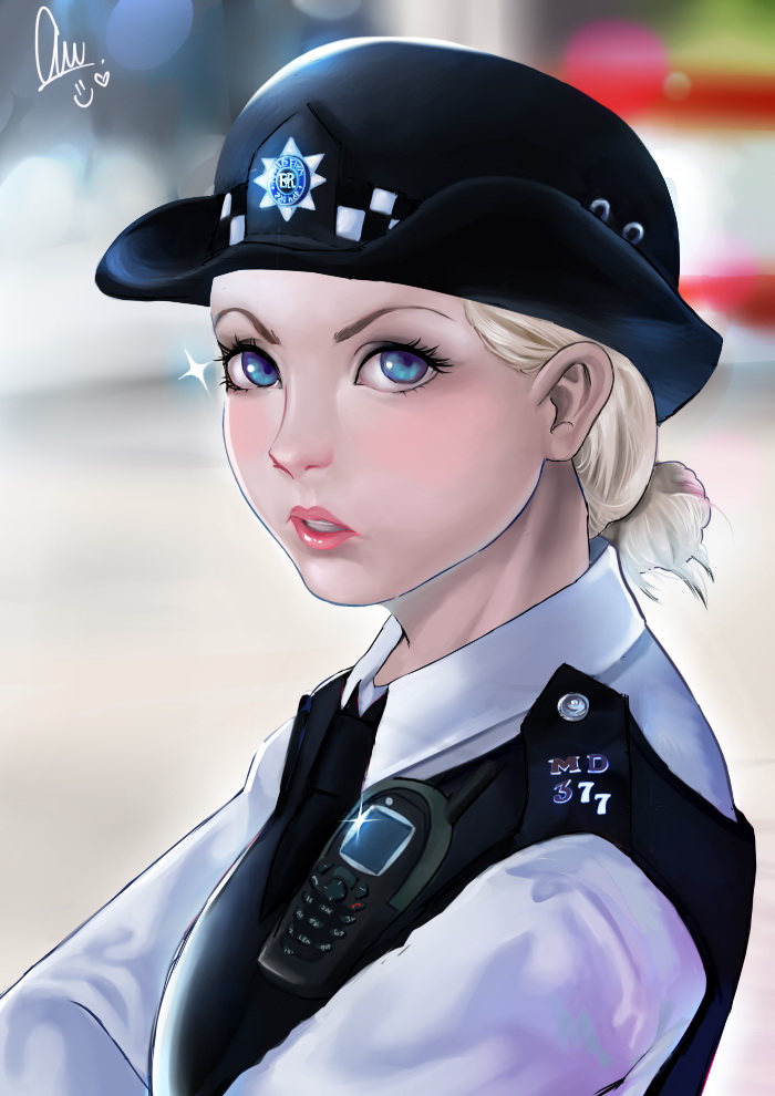 Female police by Ameliatanamas on DeviantArt
