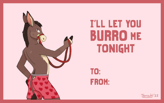 Donkey Valentine 2