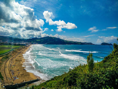 Zarautz beach