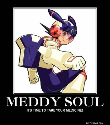 MegaMan Meddy Soul Poster