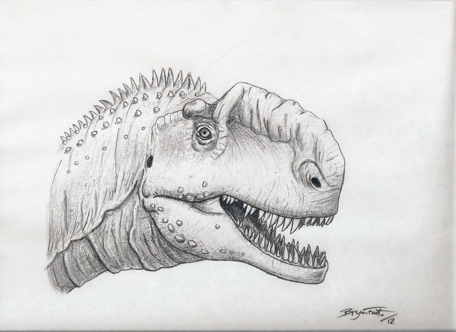 Monolophosaurus by DinoHunter000