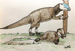 Prosaurolophus Pair