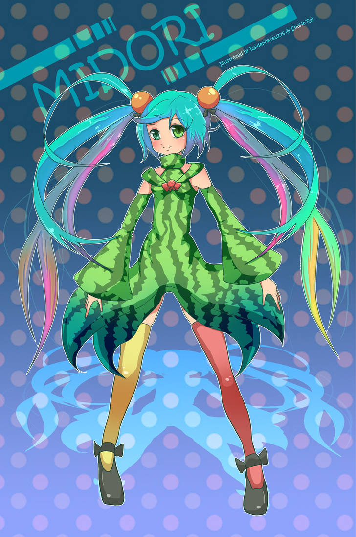 Watermelon Girl by raidenokreuz76
