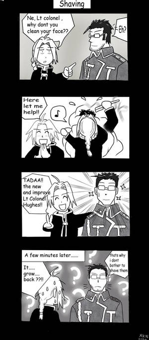 FMA omake - shaving