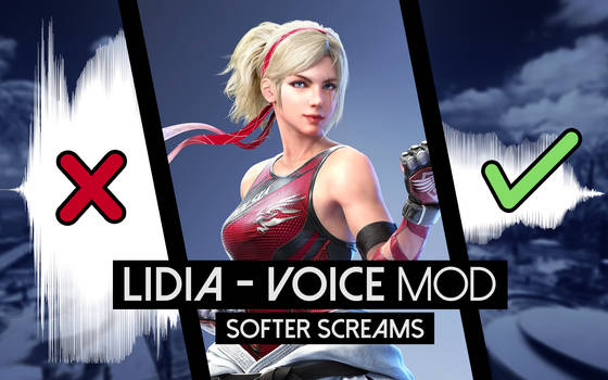 Tekken 7 - Lidia Softer Screams Voice Mod