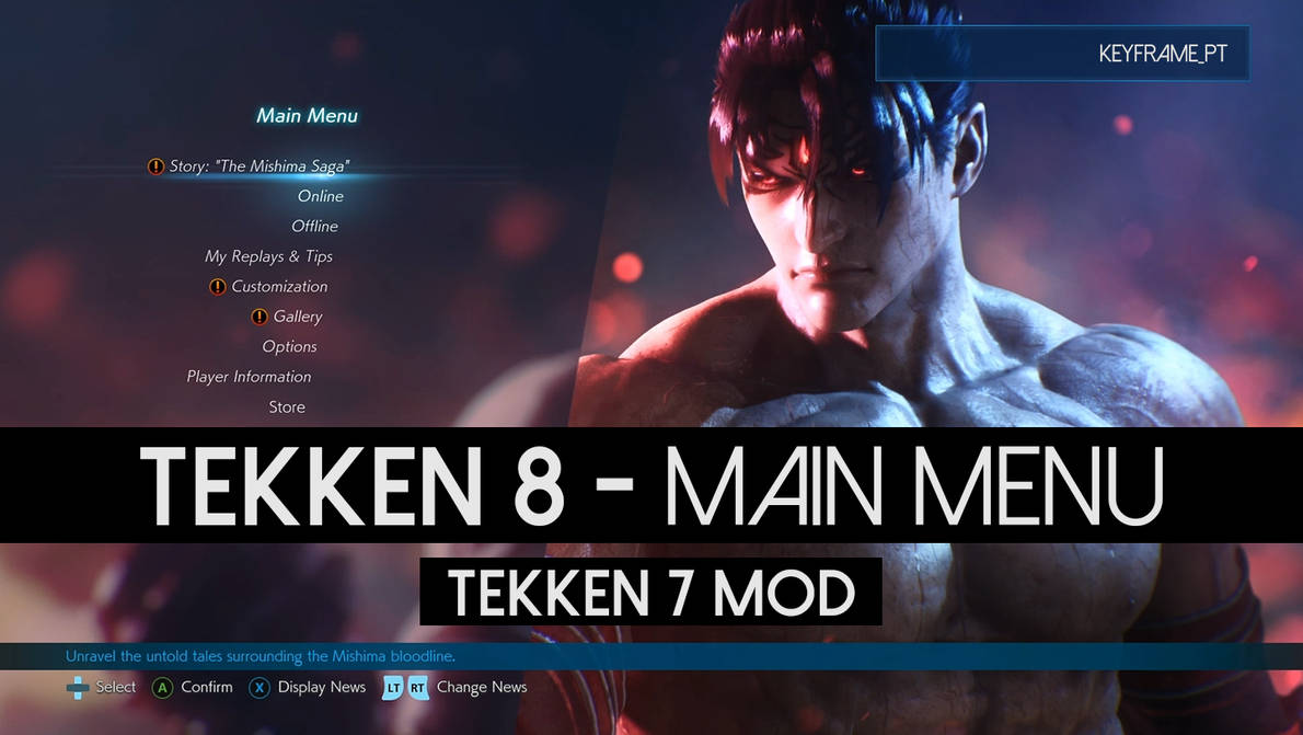 TekkenMods - Tekken 8 - Kazuya Mishima