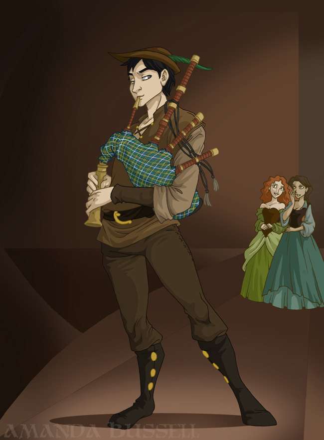 Commission - Bagpiper