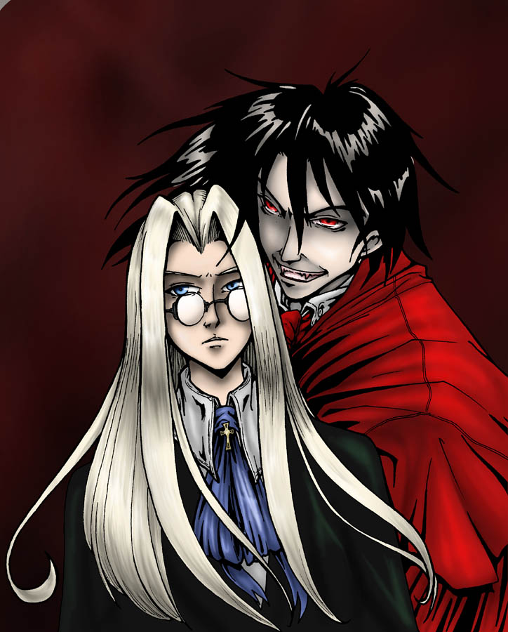 Alucard & Integra, love, Hellsing  Hellsing ultimate anime, Alucard,  Hellsing