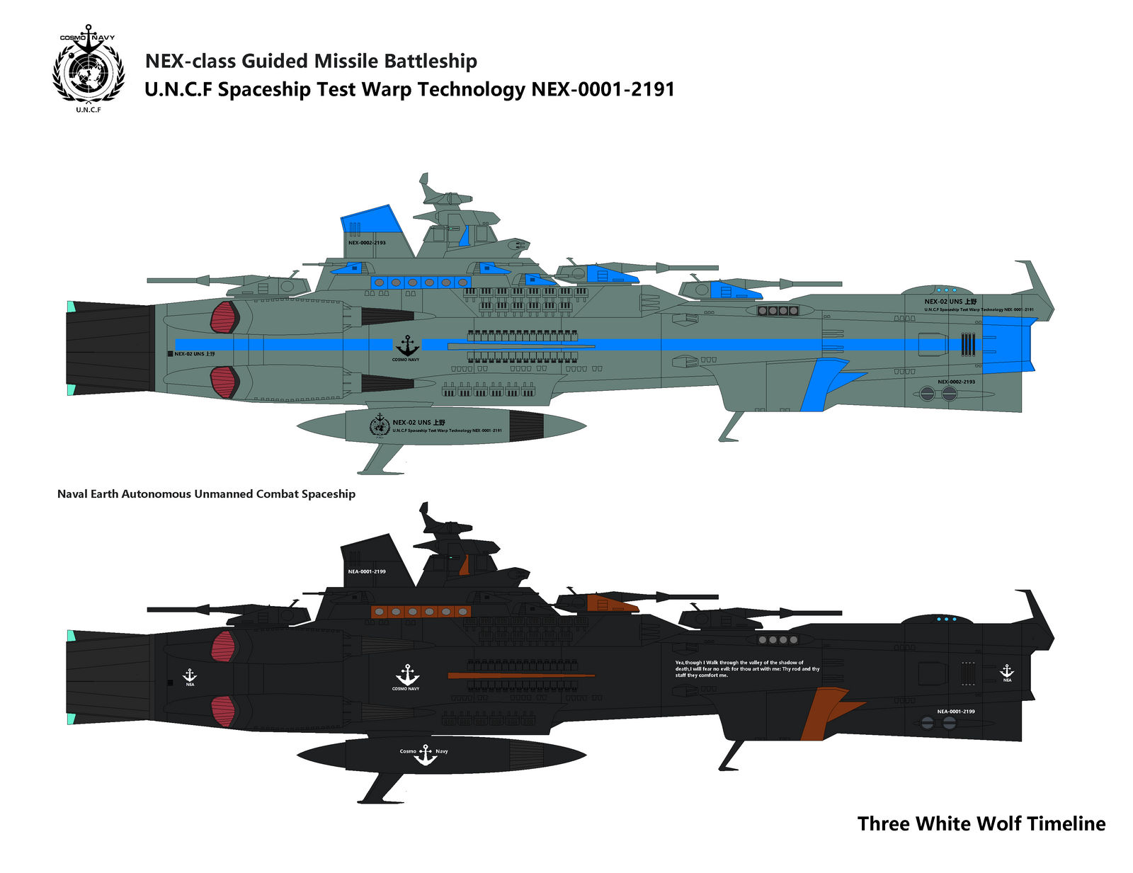 Nexclass NEX-class Guided Missile Battleship by TeitokuTachibana on DeviantArt