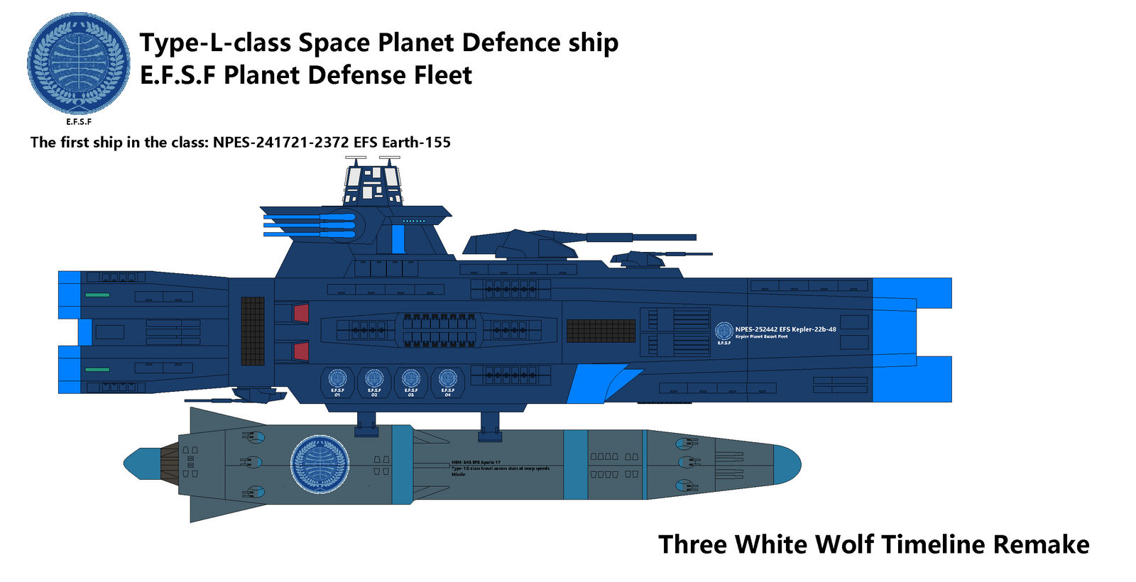 Type 44 Modular Space Warship by BlastWaves on DeviantArt