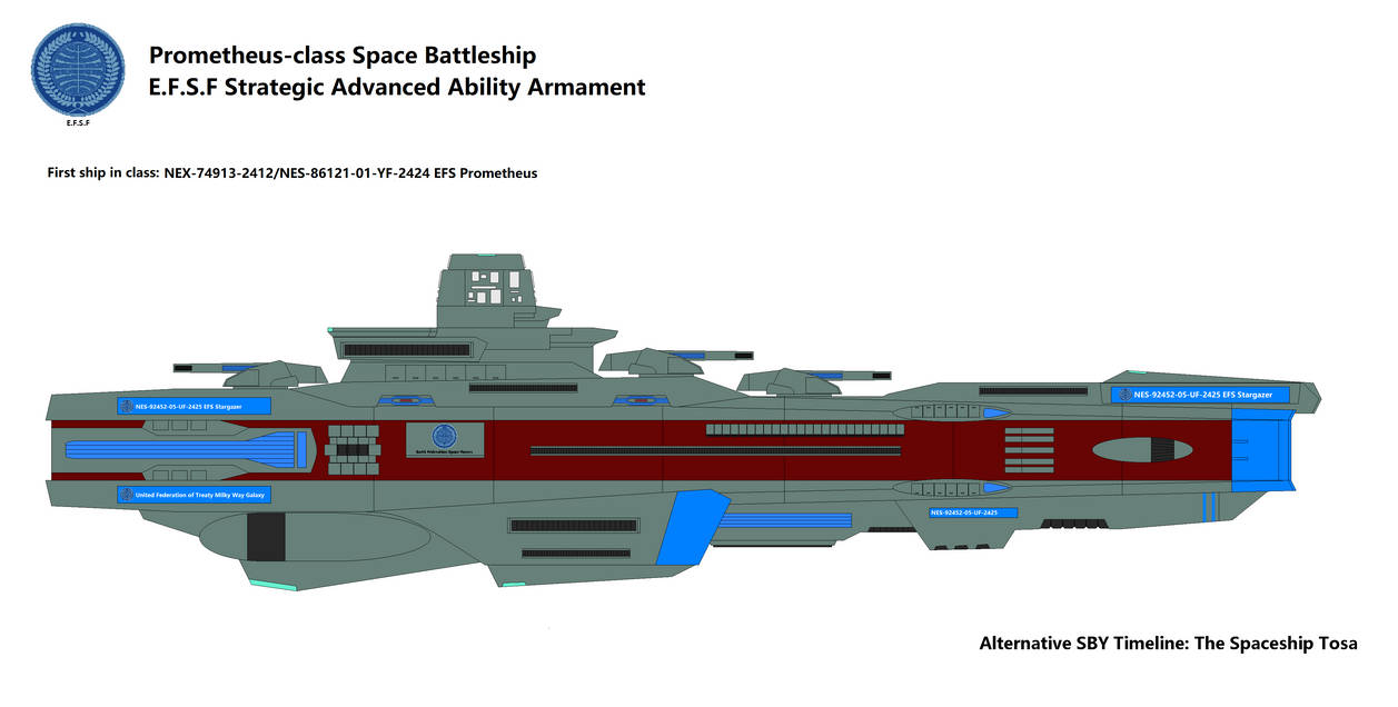 Prometheus-class Space Battleship by TeitokuTachibana on DeviantArt