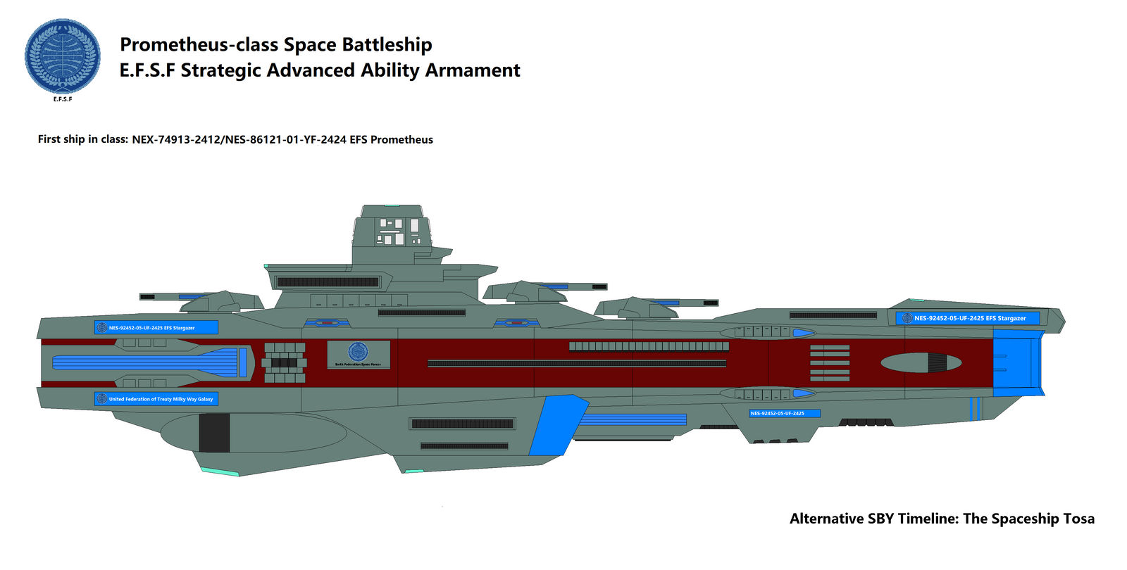 Deviantart Prometheus Class Prometheus-class Space Battleship by TeitokuTachibana on DeviantArt