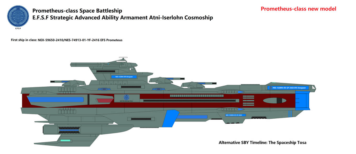 Prometheus Destroyer Class Prometheus-class Space Battleship by TeitokuTachibana on DeviantArt