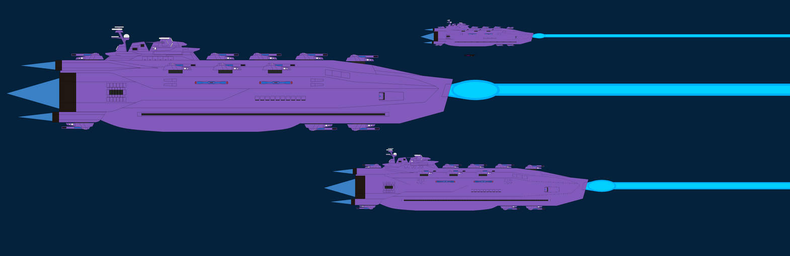 Bolar Battleship fire Wave Motion Gun by TeitokuTachibana on DeviantArt