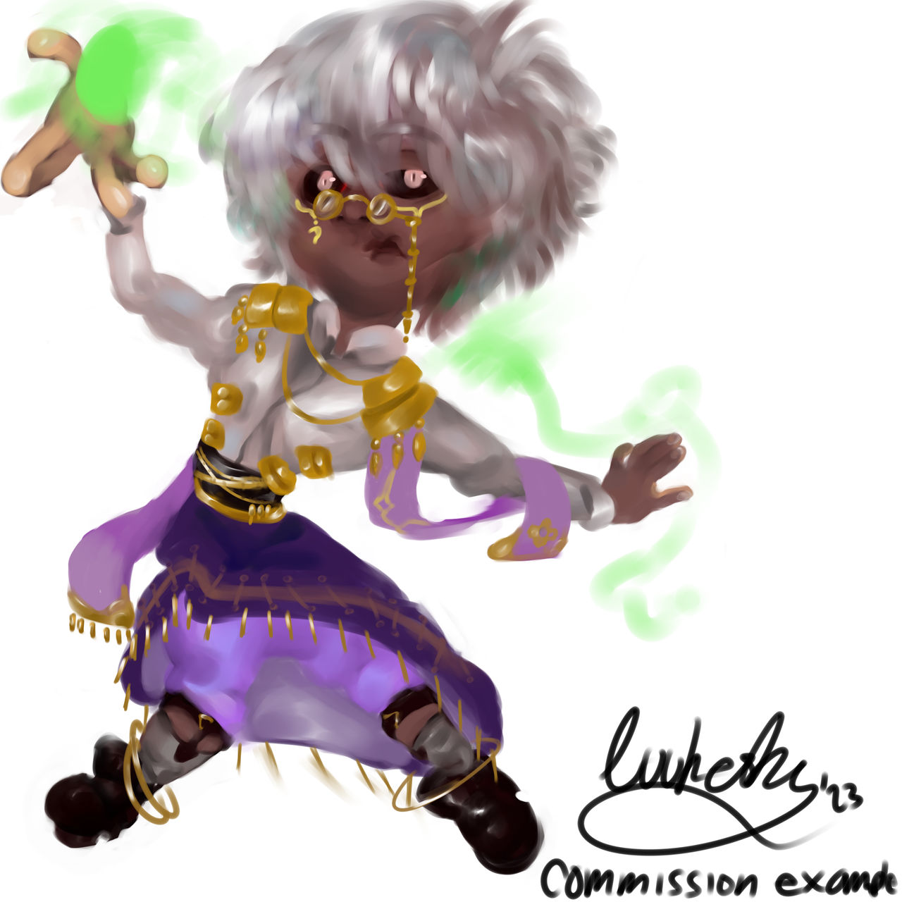 commission example: chibi doll (1) by luukeshi on DeviantArt