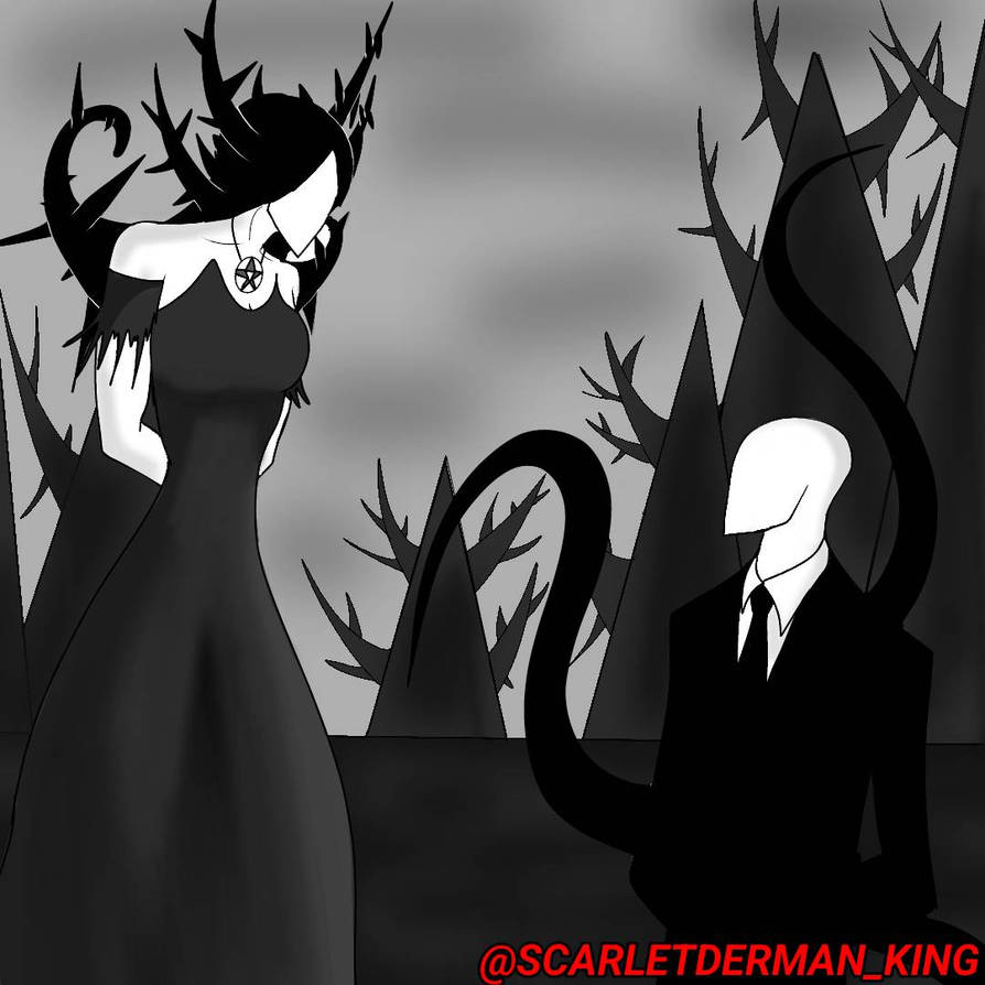 SCP-2747 Anafabula meet a Slenderman by ScarletdermanKing on DeviantArt