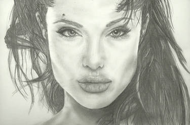 Angelina Jolie Portrait