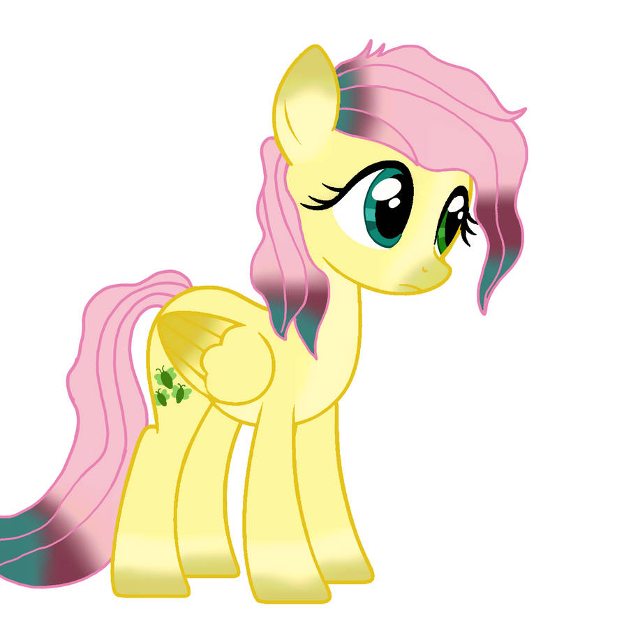 Fluttershy redesign by lynxtheanimator on DeviantArt