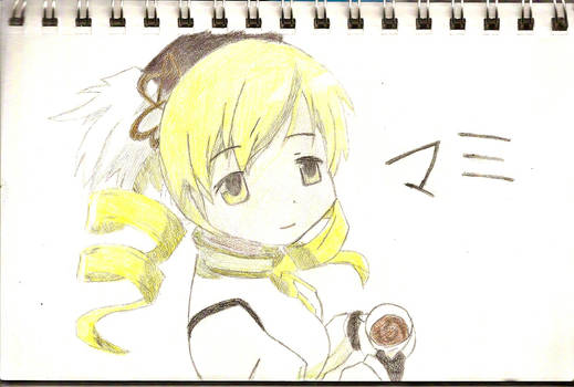 Mami Sketch - Colored