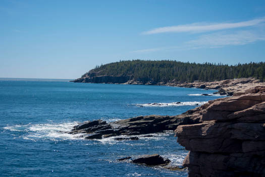 Bay on the rocks