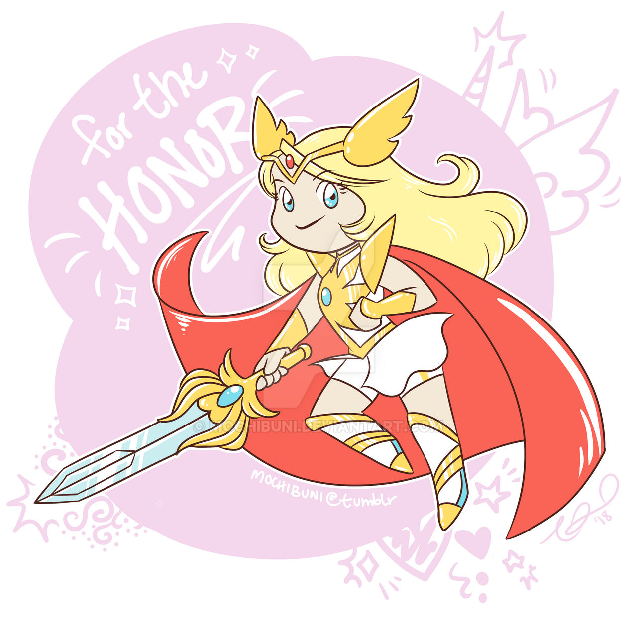 Chibi Ra She-Ra Chibi - v2 by mochibuni on DeviantArt