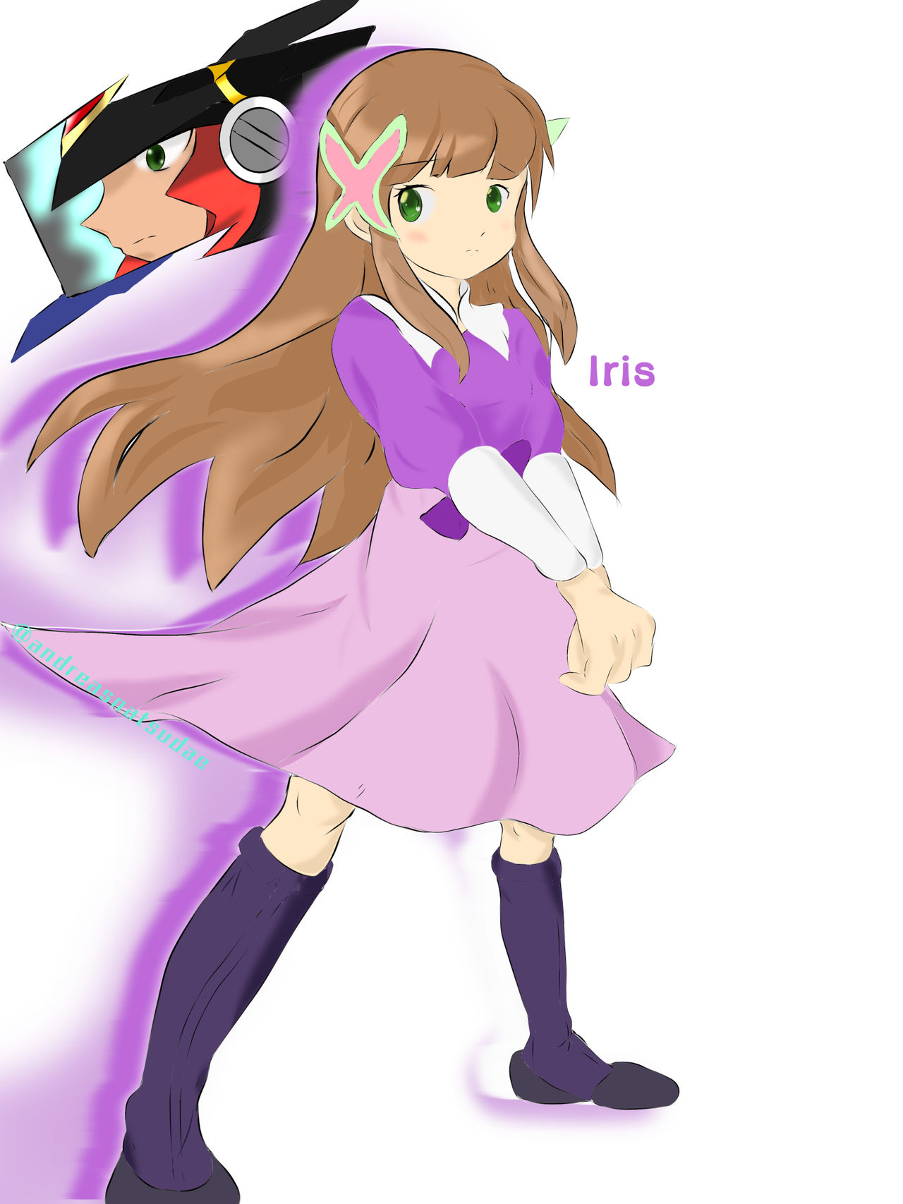 Iris netnavi fullbody by andreasnatsudae on DeviantArt