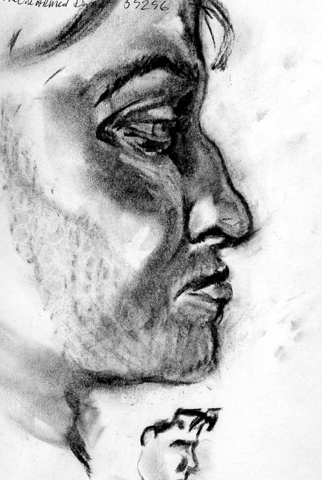 Joseph in Homemade Charcoal