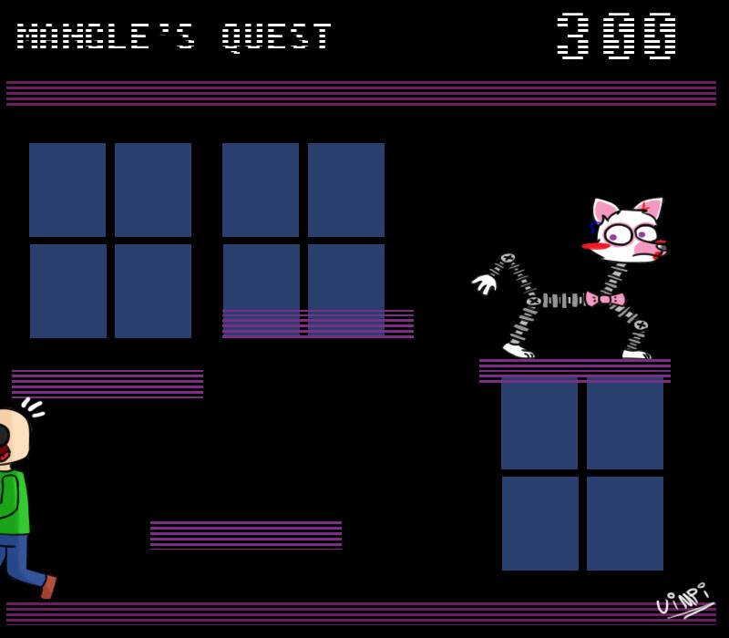 Five Nights at Freddy's 3 SECRET MANGLE MINIGAME 