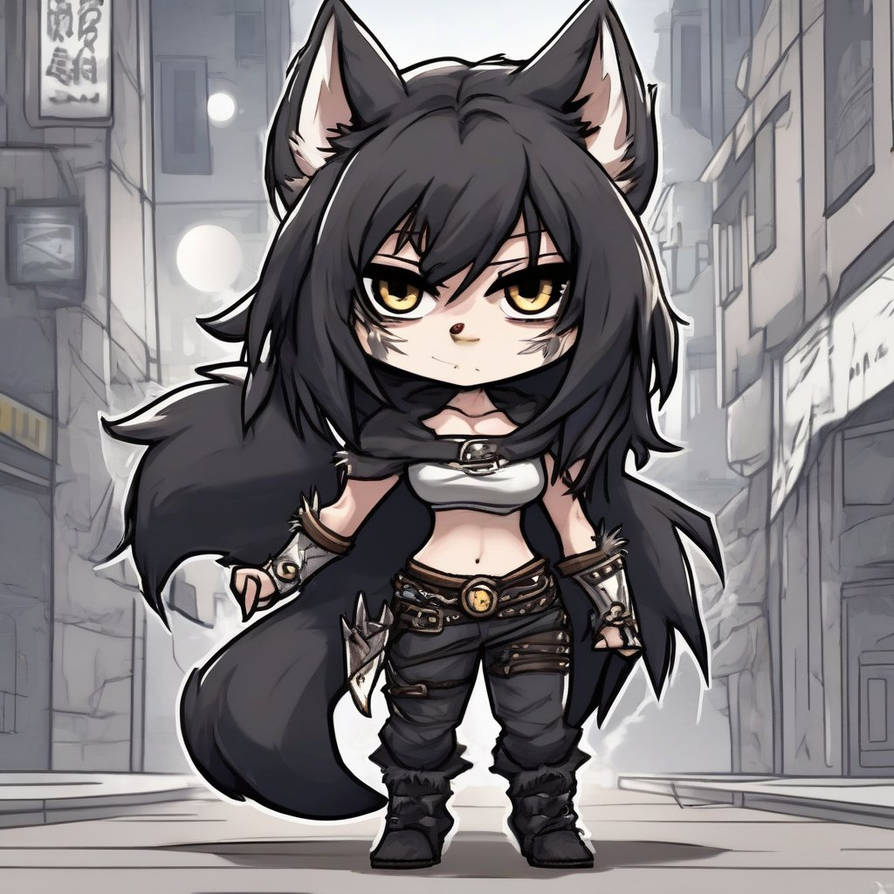Chibi Werewolf by Ehlissa on DeviantArt