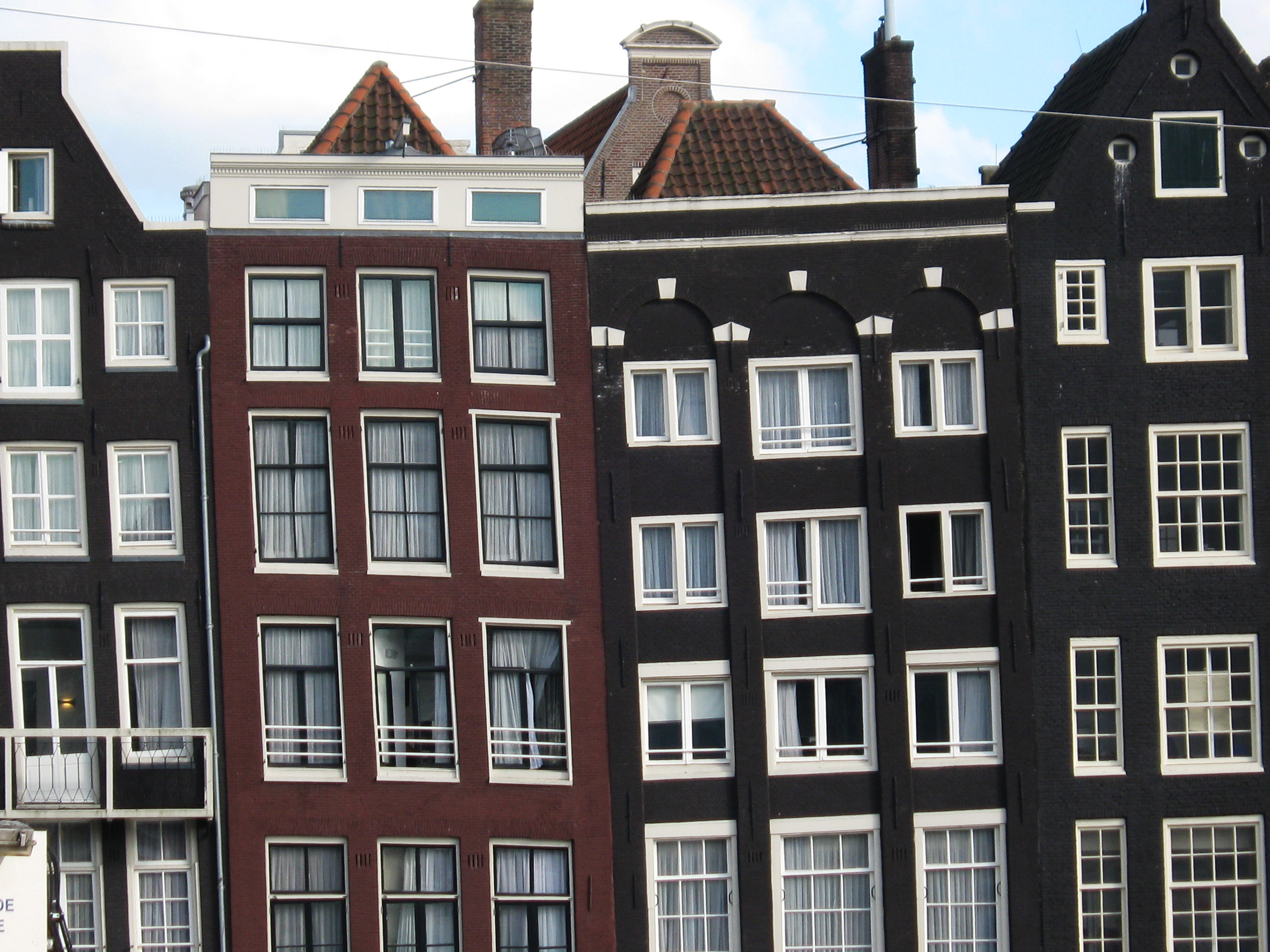 Amsterdam canal houses