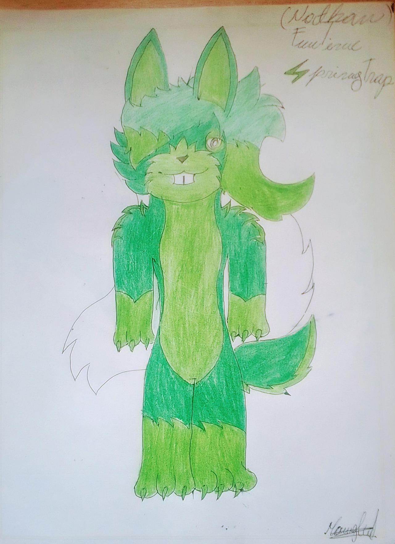 FunTime SpringTrap The Bunny by Mangled-The-Wolf on DeviantArt