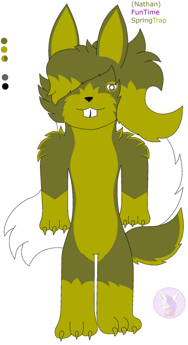 (Nathan) FunTime SpringTrap The Bunny by Mangled-The-Wolf on DeviantArt
